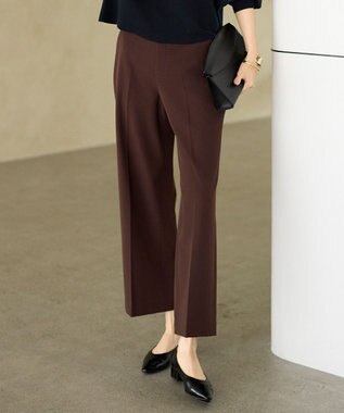 【カタログ掲載】TRギャバ裏起毛ワイド パンツ