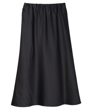 AMERICAN HOLIC イージーケアマーメイドサテンスカート Charcoal Gray