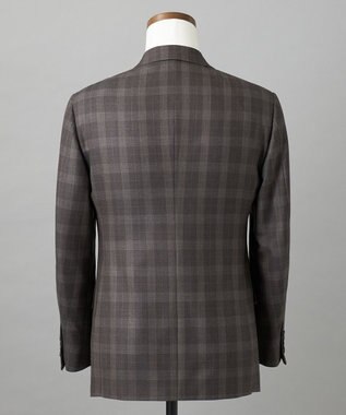 GOTAIRIKU 【CANONICO/カノニコ】 リベンジ 150's 通年スーツ（ブラウン×チェック） ダークブラウン系4