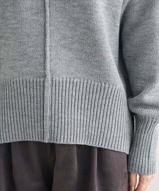 Green Parks こなれ主役ニットプルオーバー Gray