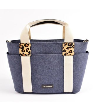 LA BAGAGERIE フェルト×カウヘアートート