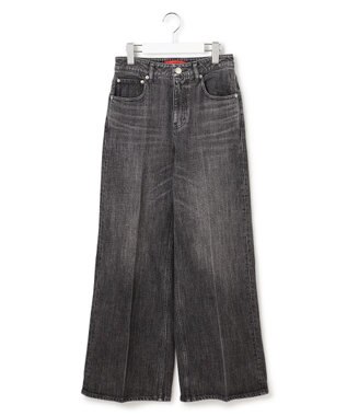 23区 【滝沢眞規子さん着用/RED CARD TOKYO×23区】 センタープレス デニム ワイド パンツ グレー系