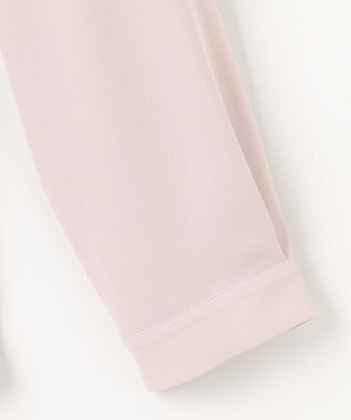 ANY SIS S 【洗える】フロントタック ブラウス ローズグレー×アイボリー