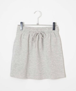 WEGO スウェットミニスカート 杢グレー