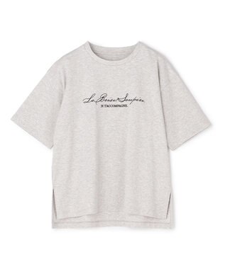 UNFILO BEAUTY FORM-T cotton ロゴ ハーフスリーブ Tシャツ TOPグレー