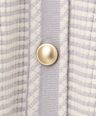 ANY SIS 【美人百花11月号掲載】クラシカルカーデ×ミディワンピ セット ロイヤルラベンダー