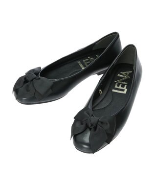 Green Parks ・ＬＥＮＡ　リボンフラットパンプス Black
