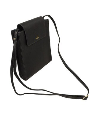 PELLE BORSA 縦ポシェット Reinette レネット 4740 ブラック