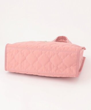 TOCCA 【A４サイズ・撥水】CHECKER CLOVER QUILT TOTE トートバッグ ピンク系