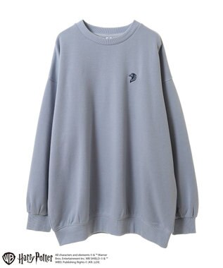 Green Parks ハリー・ポッター／サガラ刺繍裏毛プルオーバー Blue