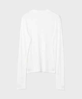 GRACE CONTINENTAL シアーテレコカットソー ホワイト