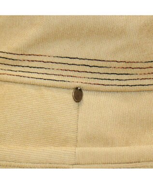 ATRENA チャーム付き膨れつば セーラーハット ベージュ