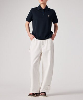 Paul Smith ゼブラ ワンポイント ポロシャツ ネイビー