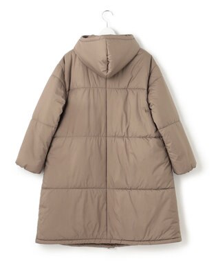 J.PRESS YORK STREET 【WOMEN】中綿フードコート ブラウン系
