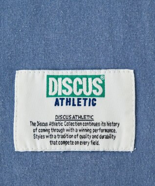AMERICAN HOLIC DISCUS パウダーブリーチ加工Tシャツ Blue