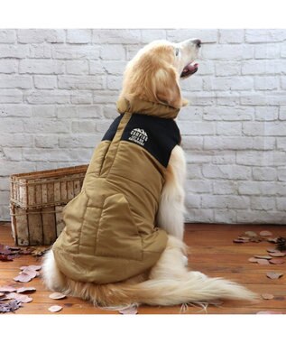  ペットパラダイス 遠赤外線 エアベスト  《ブラウン》 中型犬 大型犬