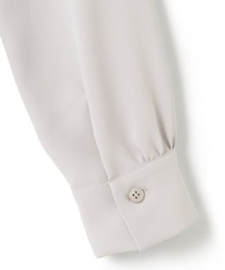 BEIGE， 【L-size】EVA / ハイネックロングスリーブブラウス Ice Blue