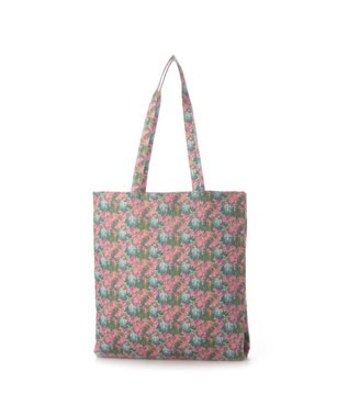 UNBILLION カシュカシュ cachecache / 柄プリント3パーテーショントートバッグ ブルーミックス