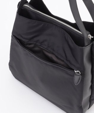 Y'SACCS スクエアすっきりトート Mサイズ ブラック