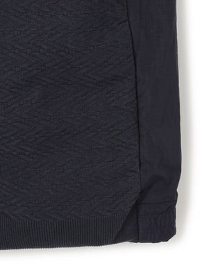 JOSEPH HOMME 【2WAY】パデットニットブロック　リバーシブルベスト ネイビー系