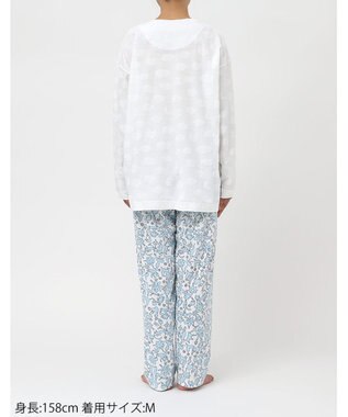 tsumori chisato SLEEP ツモリチサト パジャマ 長袖 長ズボン 綿100%(トップス) 綿混(ボトムス) UDX539 /ワコール アイボリー