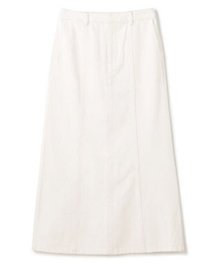 BEIGE， MARCK / デニムスカート White