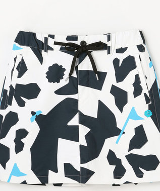 PW CIRCULUS 【WOMEN】DOVE柄 ボックススカート ゴルフウェア レディース ホワイト系5