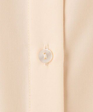 Feroux 【洗える】パフスリーブシャツ ワンピース ライトイエロー系