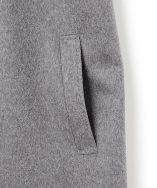 23区 S COLOMBOカシミヤビーバー ダブルフロント チェスターコート グレー系