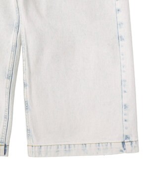 CRAFT STANDARD BOUTIQUE ハイブリーチケミカル加工デニムワイドパンツ Light Indigo
