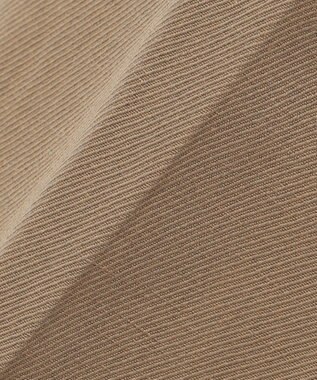 23区 【エステータ】ウールリネン タックワイドパンツ カーキ系