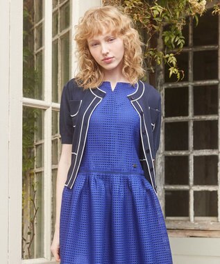 TOCCA 【洗える】SAILOR カーディガン ネイビー系