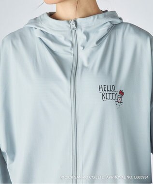 OP／FILA 【Ocean Pacific×ハローキティ】ラッシュパーカー グレー