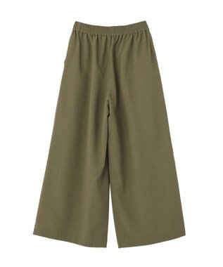 AMERICAN HOLIC 【マルチ機能】ドライタッチワイドパンツ Khaki