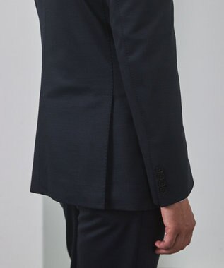 GOTAIRIKU セットアップ対応【洗える/ストレッチ/シワになりにくい】ウォッシャブルジャージー セットアップジャケット_無地（25年モデル） ネイビー系