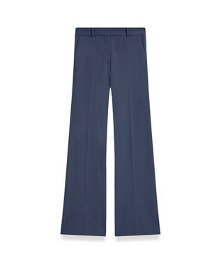 JOSEPH ギャバジンストレッチ　フィットフレアートラウザーズ Harbour