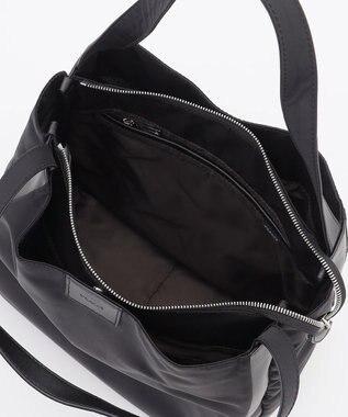 Y'SACCS スクエアすっきりトート Mサイズ ブラック