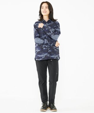 JOSEPH ABBOUD MOUNTAIN 【UNISEX】２WAYストームシャットウォーム パンツ ブラック系