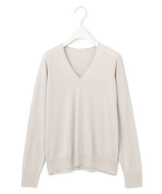 ICB 【WEB限定カラーあり】 シンセティックハイゲージ Vネックプルオーバー トープ系