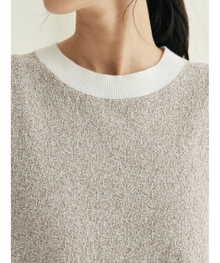 CRAFT STANDARD BOUTIQUE リンクス編みニットベスト Ivory