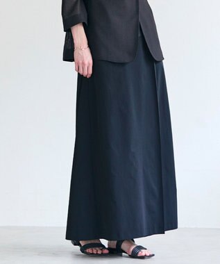 BEIGE， YANN / ラップタック フレアスカート