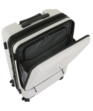 ACE BAGS & LUGGAGE World Traveler プリマス フロントポケット スーツケース 64-74L 06702 ワールドトラベラー ホワイト