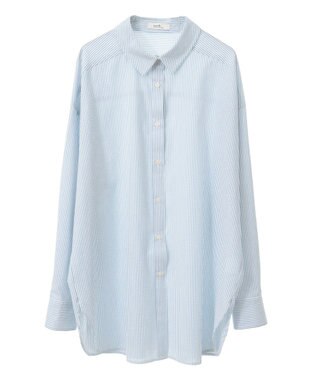 earth music&ecology サッカーレギュラーシャツ Blue