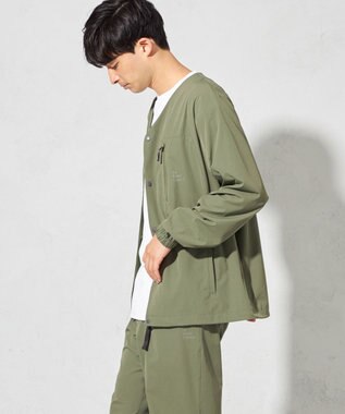 SHARE PARK MENS 【UNISEX】撥水加工 フレックスカーディガン（L・XLサイズ） グリーン