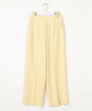 ANY SIS 【WEB・一部店舗限定】褒めらレディ ワイド パンツ レモンイエロー