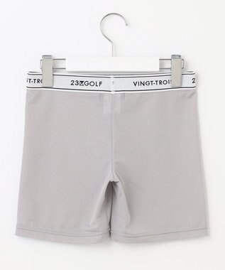 23区GOLF 安心アイテム【WOMEN】インナー スパッツ ライトグレー系