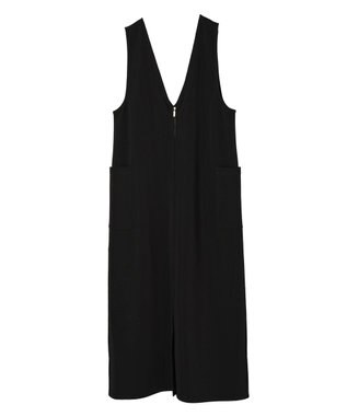 Green Parks ・ＥＬＥＮＣＡＲＥ　ＤＵＥ　２ｗａｙＶネックジャンスカ Black