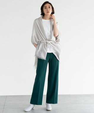 自由区 レザーショートブーツ グレー系