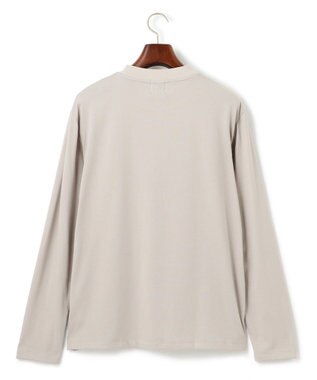 J.PRESS MEN 【KING SIZE】【ビジネス対応】【J.PRESS PREMIUM JERSEY】無地 ロングスリーブTシャツ ライトグレー系