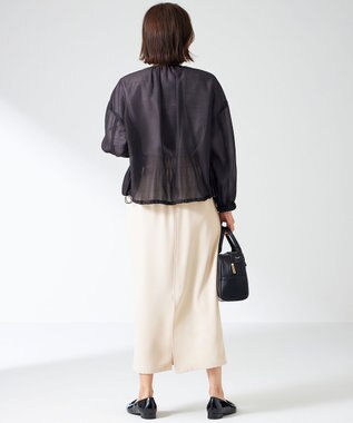 ANY SIS 【洗える】ドルマンシアー ブルゾン ブラック